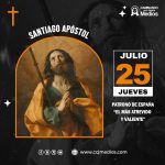 Hoy es la fiesta del Apóstol Santiago, patrono de España.